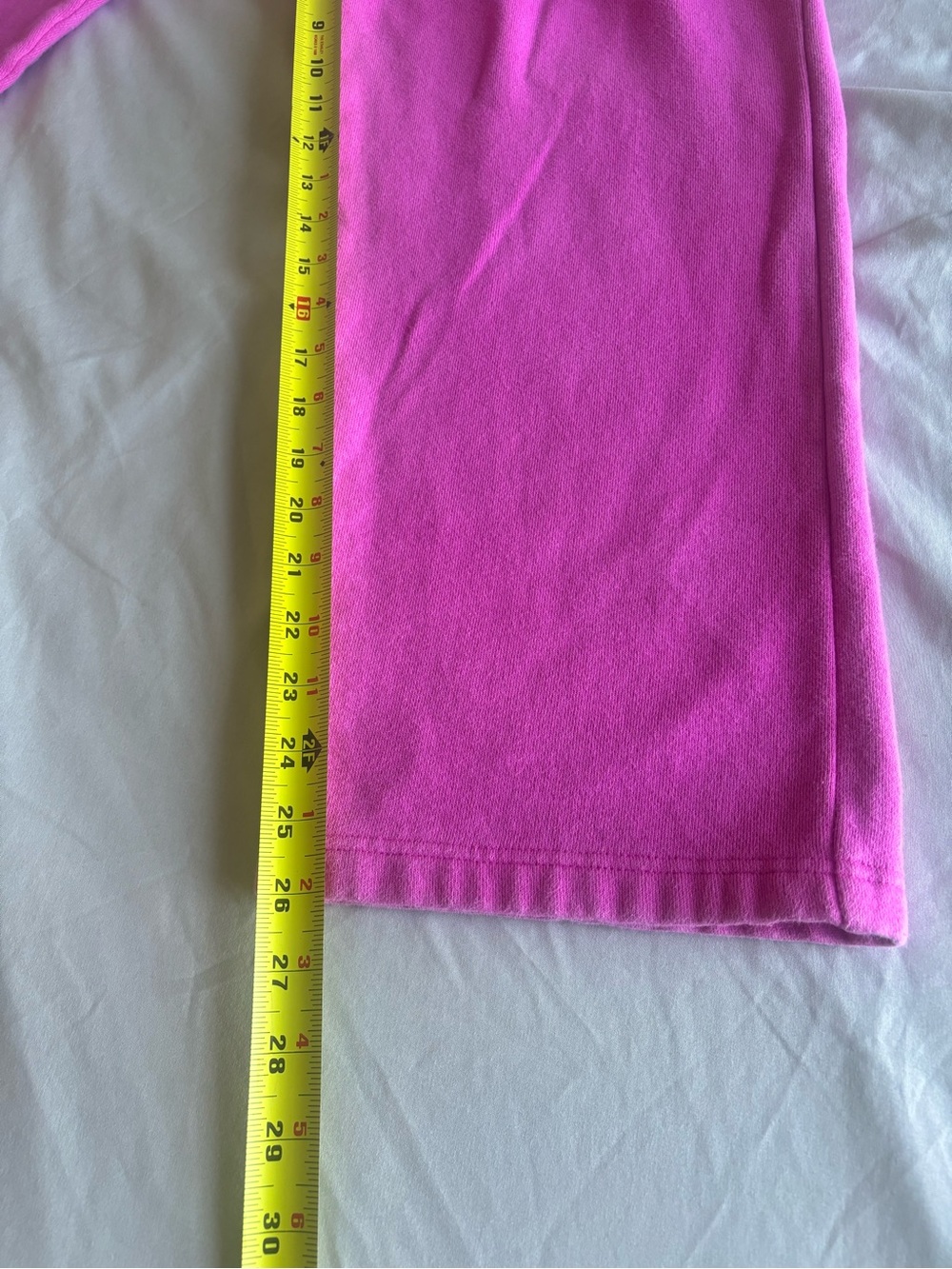 PINK Victoria's Secret Hot Pink Cozy Joggers size L 💗 - Picture 6 of 8